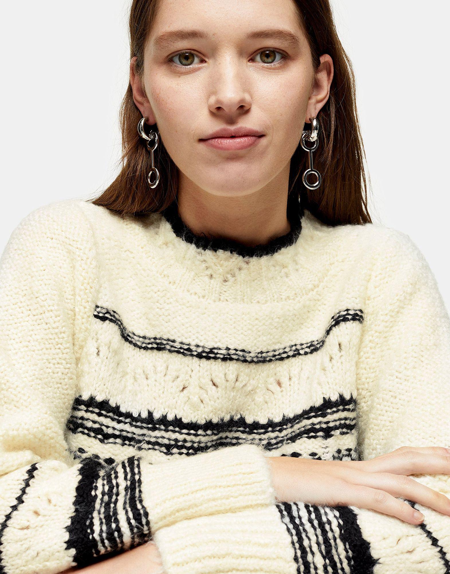 WIZWID:위즈위드 - [TOPSHOP:탑샵]Sweater WIZWID