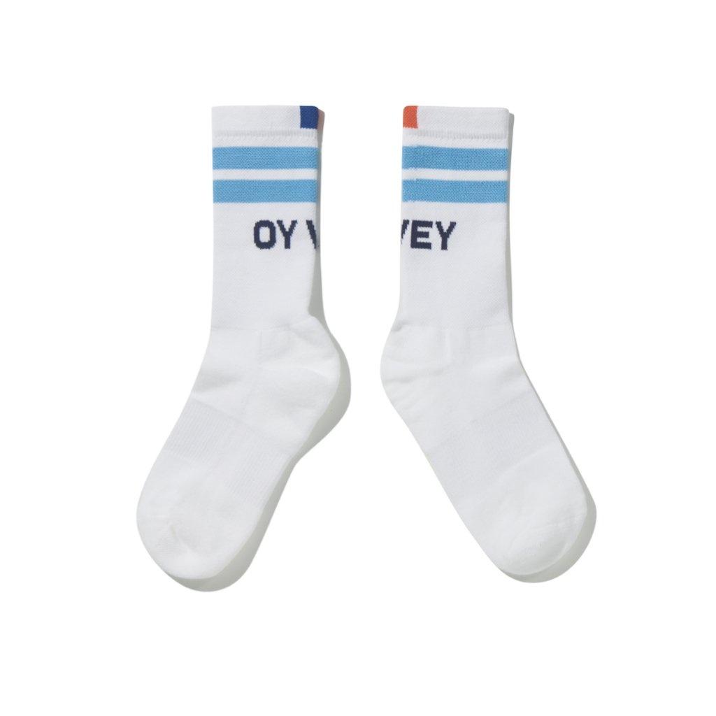WIZWID:위즈위드 - [kule:큘][MO$T][해외][큘]더 Oy Vey 삭스-화이트(여성) WIZWID